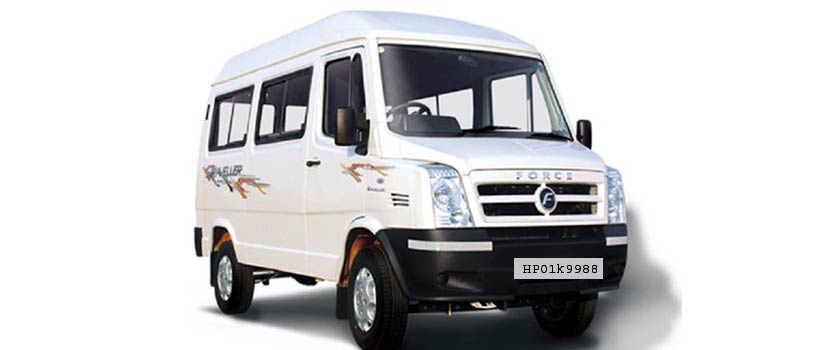 9 seater tempo traveller in manali, taxi service in manali